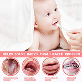 102PCS Baby Tongue Cleaner,Baby Oral Cleaner Newborn Baby Toothbrush,Disposable Infant Toothbrush Clean Baby Mouth,Gauze Gum Cleaner Stick Dental Care for 0-36 Month Baby+1 Finger Toothbrush with Case