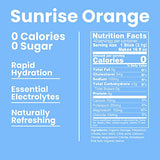 Nectar Sugar Free Electrolytes Powder - Organic Fruit No Sugar or Calories - Hydration Powder for Dehydration & Hangover Relief and Rapid Rehydration - Keto and Paleo (Orange 40 Serving Tub)