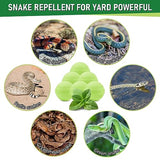 Lousye 12 Pack Snake Repellent for Yard Powerful, Snake Away Repellent for Outdoors, Moth Balls for Snakes, Pet Safe Snake be Gone for Lawn Garden Camping Fishing Home to Repels Snakes and Other Pests