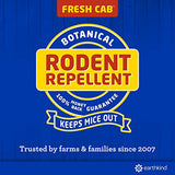 Fresh Cab Rodent Repellent - Indoor Botanical Pest Control - Safe for Kids & Pets When Used as Directed - Made with Balsam Fir Essential Oil - 4-Pack