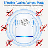 TIMIROYA Ultrasonic Pest Repeller Plug in, 6 Pack Indoor Pest Repeller for Insects Roaches Mouse Rodents Mosquitoes