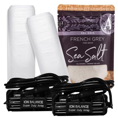 Super Duty Arrays Foot Detox Refill Kit Includes Refill Kit, 2 Stronger Super Duty Arrays, Celtic Sea Salt Fine Ground, Vital Mineral Blend 1/4 Lb. Bag