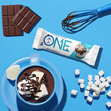 ONE Protein Bars, Marshmallow Hot Cocoa, Gluten Free Protein Bars with 20g Protein and only 1g Sugar, Guilt-Free Snacking for High Protein Diets, 2.12 oz (12 Count)