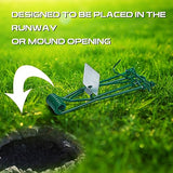 Qualirey 8 Pcs Outdoor Gopher Trap Easy Set Mole Trap Weather Resistant Gopher Killer Vole Trap for Lawn Garden Farm (Green)