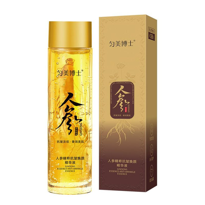 Ginseng Extract Liquid, Ginseng Anti-Wrinkle Essence Toner, Ginseng Extract Anti-Wrinkle Serum, Korean Red Ginseng Anti Aging Essence,Ginseng Face Serum (1bottle)