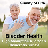 Bladder Rest - Premium Bladder Formula for Bladder Health & Discomfort - 120 Capsules - Made in The USA