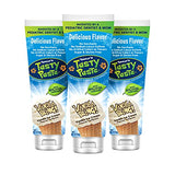 Tanner's Tasty Paste Vanilla Bling - Anticavity Fluoride Children’s Toothpaste/Great Tasting, Safe, and Effective Vanilla Flavored Toothpaste for Kids (3-Pack)