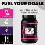 PRO NUTRITION LABS Whey Protein Powder for Women - Supports Lean Muscle Mass - Low Carb - Gluten Free - Grass Fed and Rbgh Hormone Free Whey Protein Chocolate Powder (Chocolate Delight, 2 Lb)