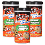 Omega One (3 Pack Freeze Dried Brine Shrimp 1.28 Oz