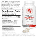 Silver Fern Ultimate Probiotic Supplement Vegicaps - Daily Metabolic Restoration, Guaranteed Survivability, DNA Verified Multi-Strain Probiotic Capsules (4 Bottles)