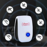 Ultrasonic Pest Repeller, Ultrasonic Plug in Insects Electronic Pest Repellent,Ultrasonic Repellent for Roach, Rodent, Mouse, Bugs,Mosquito,Indoor Pest Control for Home,Warehouse,Office,Kitchen,Hotel