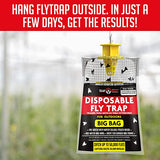 8 Pack Big Bag Fly Bag Trap - Fly Bags Outdoor Disposable Fly Trap Bag - Fly Trap Disposable Horse Fly Traps Outdoor - Fly Trap Bags Outdoor Disposable Hanging Net Fly Traps Large Disposable Fly Traps