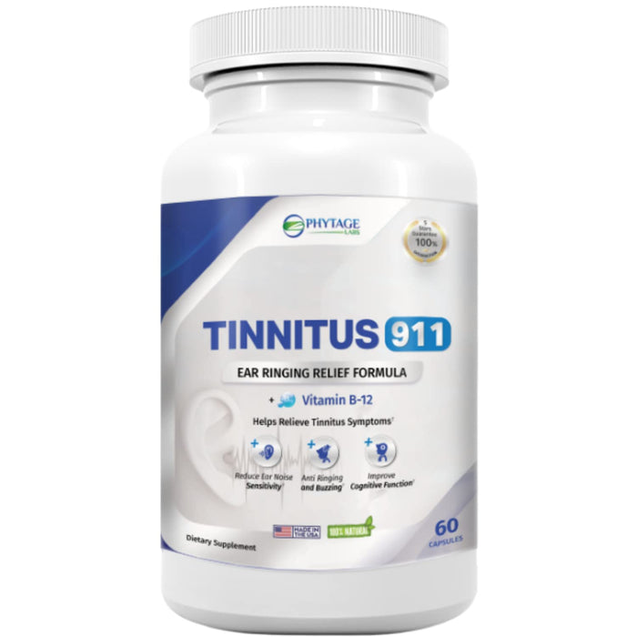 Tinnitus 911, Tinnitus Relief Supplement - Ear Ringing Relief