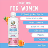 MaryRuth's Liquid Multivitamin for Women + Lustriva® Hair Growth Liposomal | Chromium Picolinate 1000mcg | Thicker Hair, Wrinkles, Fine Lines, Skin Care | Ages 18+ | 15.22 Fl Oz