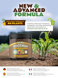 RootMax - Mycorrhizal Fungi Rooting Powder | 50X More Potent Than Rooting Hormone for Cuttings | Enhanced Formula for Bigger Roots | Treats Upto 40 Plants (200 g/7.05 oz)