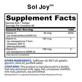 BioTrust Sol Joy, High-Potency Vitamin D3 (50mcg)