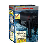 MarineLand Penguin 75 Power Filter, 75 GPH (PF0075B),Black