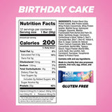 Pure Protein Bars, High Protein, Nutritious Snacks to Support Energy, Low Sugar, Gluten Free, Birthday Cake, 1.76 oz, Pack of 12 (Packaging May Vary)