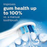 Philips Sonicare Genuine G2 Optimal Gum Care Replacement Toothbrush Heads, 3 Brush Heads, White, HX9033/65