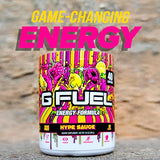 G fuel Hype Sauce Energy Powder, Sugar Free, Clean Caffeine Focus Supplement, Water Mix, Raspberry Lemonade Flavor, Focus Amino, Vitamin + Antioxidants Blend, 9.8 oz (40 Servings)