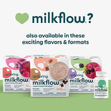 Upspring Milkflow Breastfeeding Supplement Drink Mix with Moringa & Blessed Thistle, No Fenugreek | Blackberry Lime Flavor | Lactation Supplement to Promote Healthy Breast Milk Supply | 16 Drink Mixes