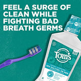 Tom's of Maine Sea Salt Natural Alcohol-Free Mouthwash, Refreshing Mint, 16 oz. 6-Pack (Packaging May Vary)