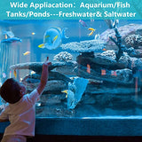 Aquarium Test Strips for Freshwater Fish: 9 in 1 Fish Tank Water Testing Kit for Aquarium Pond - Testing Nitrate Nitrite Hardness Free Chlorine pH Carbonate Total Alkalinity-100 Strips