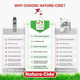 Nature-Cide All Purpose Insecticide. All Natural Roach Killer, Spider, Mosquito and Ant Spray to Keep Your Home Safe. Kills on Contact. No Strong Odor. 32 oz