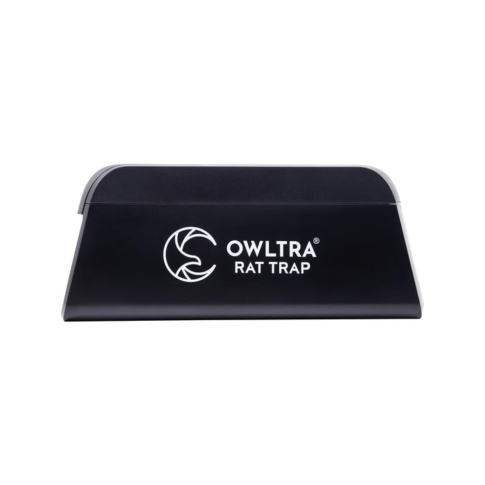 OWLTRA OW-1 Indoor Electric Rat Trap, Instant Kill Rodent Zapper with Pet Safe Trigger, Black, Large