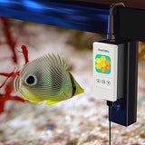 kactoily Upgraded 7 in 1 Professional Fish Tank Water Quality Tester, PH Meter,TDS Meter, EC Meter, Salinity Tester, S.G Meter, Temperature, ORP Meter, Real-Time Monitoring on The Same Screen