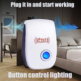 Ultrasonic Pest Repeller 10 Packs Mouse Mosquito Repellent Electronic Plug in for Roach, Rodent, Mouse, Bugs, Mice, Spider, Electronic Plug in Pest Control for House, Garage, Warehouse, Hotel