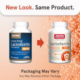 Jarrow Formulas Lactoferrin 250 mg - Immune-Supporting Glycoprotein - For Healthy Immune System Support & Iron Absorption - Freeze Dried - Gluten Free - Non-GMO - 30 Capsules (Servings)