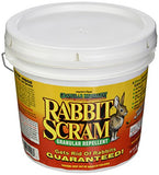 Enviro Pro 11006 Rabbit Scram Repellent Granular White Pail, 5.75 Pounds