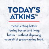 Atkins Creamy Cinnamon Swirl Protein Shake, 15g Protein, Low Glycemic, 2g Net Carb, 1g Sugar, Keto Friendly, 12 Count