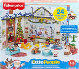 Fisher-Price Little People Advent Calendar, Christmas playset, 24 toys for pretend play, gift for toddlers and preschool kids ages 1 to 5 years