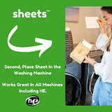 Sheets Laundry Club The Largest 200 Laundry Detergent Sheets Plastic Free Fresh Linen Scent Hypoallergenic Safe For Sensitive Skin Earth Friendly Easy To Use (Up to 400 Loads)