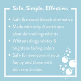 Molly's Suds Oxygen Whitener | Powerful Bleach Alternative, Chlorine Free & Color Safe | Brightens Whites and Removes Stains (Eucalyptus Scent - 79 oz)