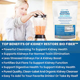 Kidney Restore Bio Fiber 2-Pack Restorative Kidney Support and Kidney Cleanse A Kidney Supplement to Remove Waste Kidney Cleanse Kidney Health Supplement Program