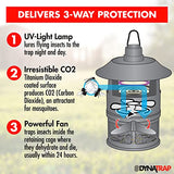 DynaTrap DT160-TUNSR Mosquito & Flying Insect Trap – Kills Mosquitoes, Flies, Gnats, Wasps, & Other Flying Insects – Protects up to 1/4 Acre