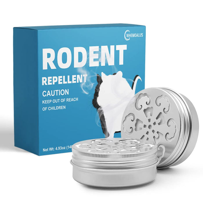 DALIYREPAL Rodent Repellent for Car Engines,Mouse Repellent Peppermint,Mice Repellent for House,Rat Repellent Outdoor/Indoor, Under Hood Animal Repeller 2 Jars/Box