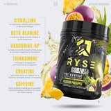 Ryse Noel Deyzel x Godzilla Pre Workout | Intense Pumps, Energy, & Focus | Citrulline & Beta Alanine | 400mg Total Caffeine | 40 Servings (Passion Pineapple)