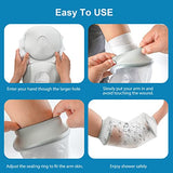 Qinaoco PICC Line Shower Cover, PICC Line Covers for Upper Arm Waterproof IV & PICC Line Sleeve Protector, Waterproof Cast Cover for Elbow Adult Shower Sleeve for PICC Line, Reusable