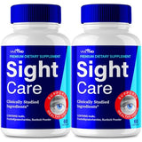 Sight Care 20/20 Vision Vitamins - Official Formula - Sight Care Eye Supplement, Sight Care Vision Support Capsules - Sight Care Pills Maximum Strength Formula, Sight Care Reviews (2 Pack)