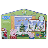 Peppa Pig Peppa’s Kids Advent Calendar, Contains 24 Surprise Toys, 4 Holiday Peppa Pig Family Figures; Ages 3 and Up