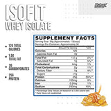 Nutrex Research IsoFit | Whey Protein Powder Instantized 100% Whey Protein Isolate | Muscle Recovery, Lactose-Free, Gluten-Free | Bananas Foster 2lbs, 30 Servings