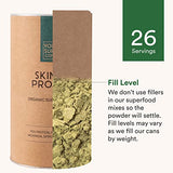 Your Super Skinny Protein Organic Superfood Powder – Plant Based Protein Powder, Made with Essential Amino Acids, Pea and Hemp Protein, Alfalfa, Moringa and Spirulina Powder (26 Servings)