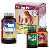 Yerba Prima Women's Renew Internal Cleansing Program - 30 Day Program - Kit Includes 3 Bottles - Detox Cleanse Designed for The Female Body