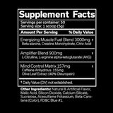 JNX SPORTS The Curse! Pre Workout Powder - Green Apple 50 Servings | Preworkout: Boost Strength, Energy + Focus For Men & Women | Caffeine, Beta-Alanine, Creatine & L-Citrulline