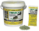 Rodenticide, Green Pellets, 4 lb. Pail