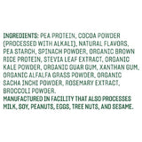 Vega Protein and Greens Protein Powder Chocolate (19 Servings) - 20g Plant Based Protein Plus Veggies, Vegan, Non GMO, Pea Protein for Women and Men, 1.4lb (Packaging May Vary)